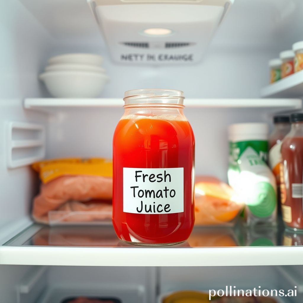 How Long Does Fresh Tomato Juice Last In The Fridge? Crazy Juicer